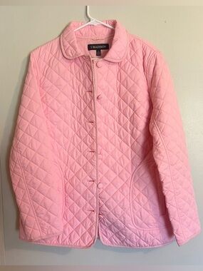1 Madison Quilted Light Pink Puffer Jacket